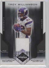 2007 Leaf Limited Threads 88/100 Troy Williamson #56 9oy