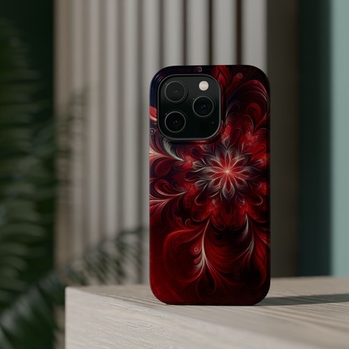 Floral Magnetic Tough Case, Stylish Phone Cover, Unique Gift, Protective Case - 第 81/129 張圖片
