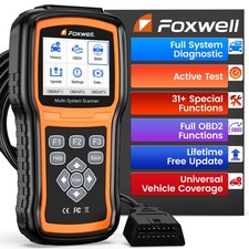 Universal Car Bidirectional Obd2 Diagnostic Scanner Abs Srs Lifetime Free Update