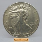 1945-S Walking Liberty Half Dollar, 90% Silver - #C59735NQ