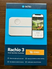 New Rachio 3 Smart Sprinkler Controller 16 Zone Remote Irrigation Control