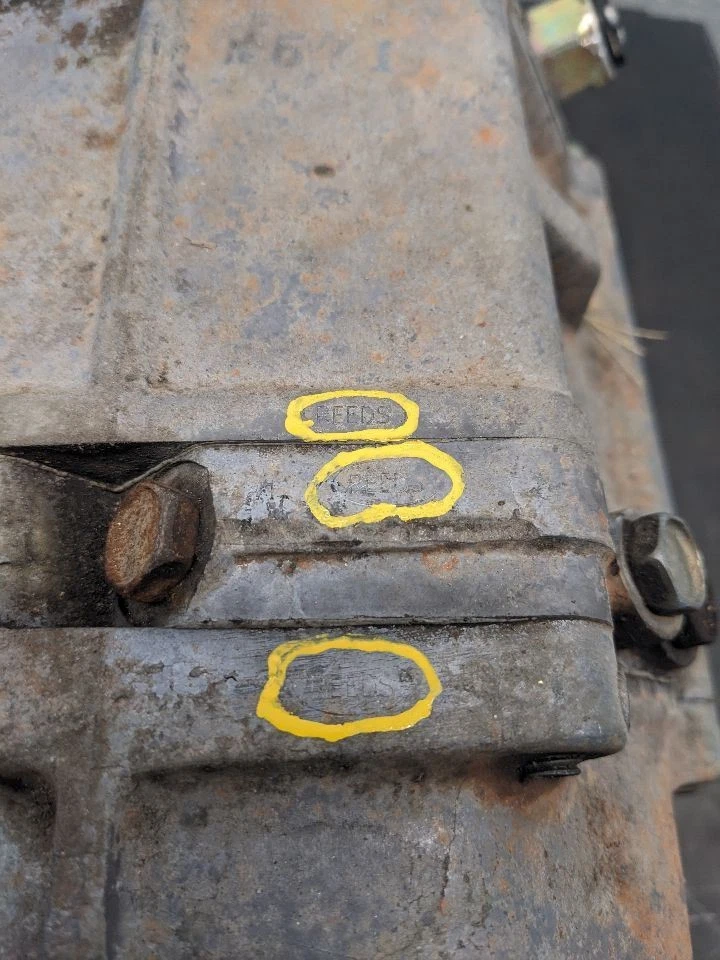 Transmisión manual 5 velocidades compatible con 86-87 MAZDA B-2000 1175528 Foto 3 de 4