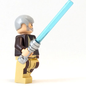 LEGO Star Wars Obi Wan Kenobi Minifigure 75221 Hooded Coat 75159 75052 75173