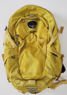 Osprey Momentum 34 Bag Hiking Travel Camping Trek Backpack Yellow