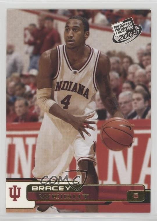 2005-06 Press Pass Gold Bracey Wright #G40 Rookie RC 16ki