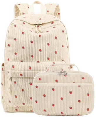 Backpack for Girls Kids Preschool Backpack with Lunch Box Kindergarten School...