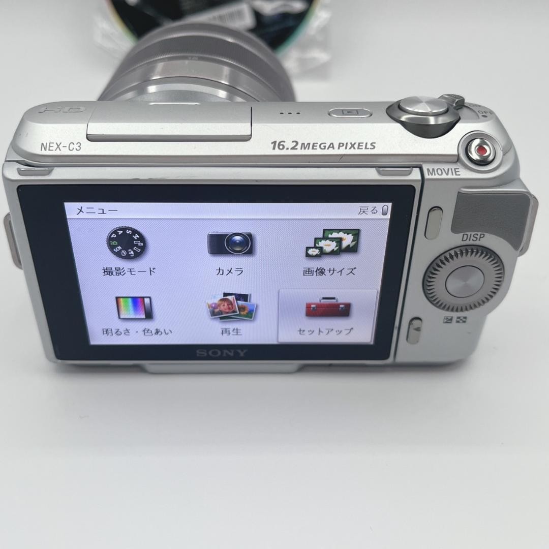 SONY α NEX-C3 Silver SONY NEX-C3 Silver Zoom Lens Kit | eBay