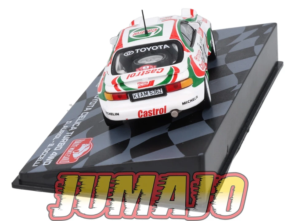 RMIT21 1/43 IXO Rallye Monte Carlo : TOYOTA Celica Turbo 4WD 1993 #3 D.Auriol - Photo 4/4