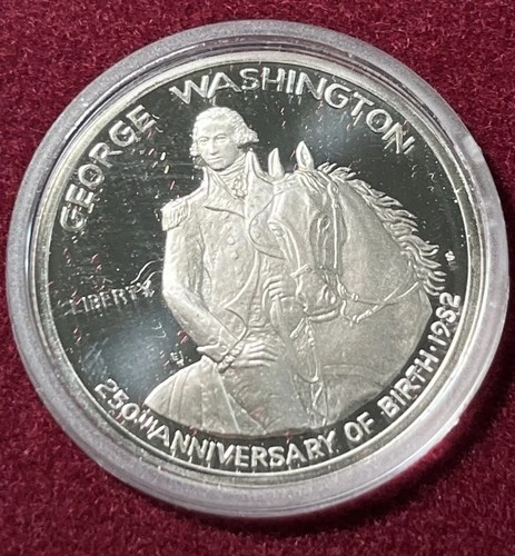 1732-1982 Commemorative Half Dollar Proof Silver 90% Box COA Included