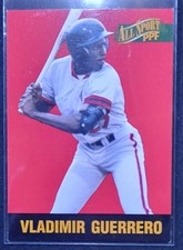 1996 The Score Board All Sport PPF Baseball Card #95 Vladimir Guerrero RC (Q4)