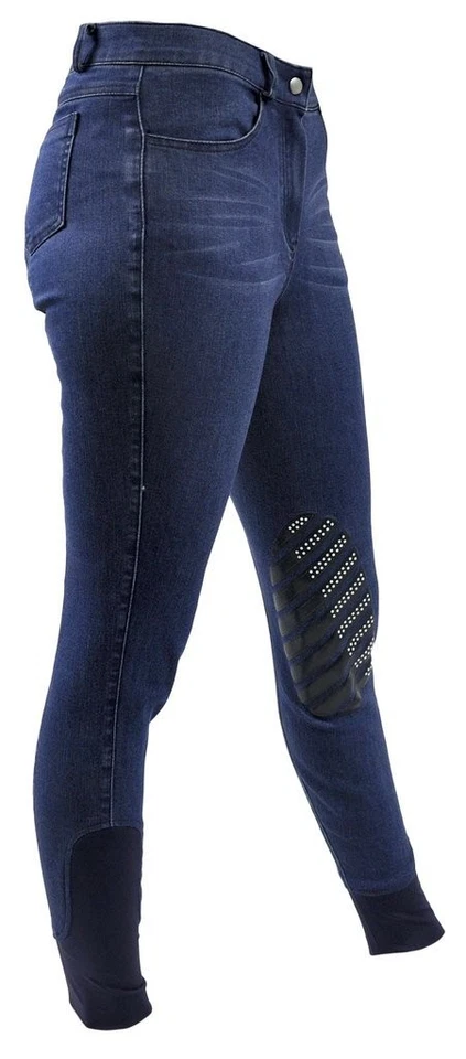 Pantalones de mezclilla para mujer ECP RideTex azules Foto 2 de 2