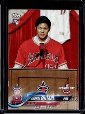 2018 Topps Opening Day Shohei Ohtani RC Rookie #200 Angels