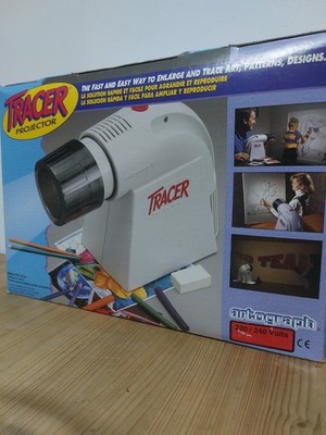 Artograph Tracer Projektor Vergrößerer sehr guter Zustand mit Originalkarton und Handbuch