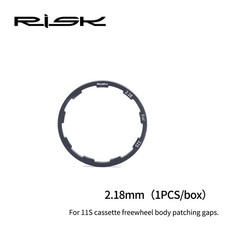 3x Grooved Alloy Spacers Rear Cassette Hub Thickness for Shimano 1mm 1.5mm 2mm