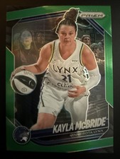 2025 Panini Prizm WNBA Kayla McBride #45 Green and base Prizm Minnesota Lynx