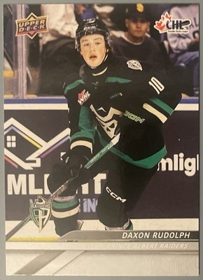 Daxon Rudolph Rookie 2024-25 Upper Deck Chl #176 (RC) top 10 2026 draft prospect