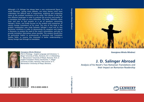 Georgiana Mirela MîNdreci | J. D. Salinger Abroad | Taschenbuch | Englisch-image