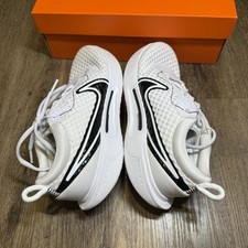 Nike Zoom Court Pro HC Hardcourt Tennis Men 6 Women 7.5 White Black DH0618-100