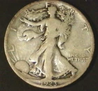 1923-S-- US Walking Liberty Silver Half 50c VG+/Fn