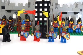 Lego Castle 6080 Lion Knights:King's Castle Complete/Instructions