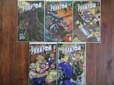 The Phantom 1-5 Full Set Mad Cave Comics