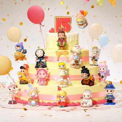 最終価格　POP MART 15th アニバーサリー アソートボックス 新品 CELEBRATING THE MOMENT POP MART 15TH ANNIVERSARY SERIES FIGURES