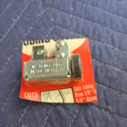 Vintage K-D Tools 2107 Mini Kupfer Rohrschneider Made in USA