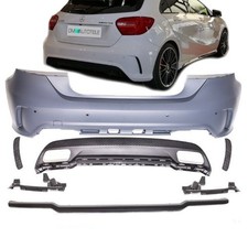 Mercedes A-Klasse W176 Edition 1 Heck Stoßstange Hinten +Zubehör A45 AMG Mercedes A-Klasse W176 Edition 1 Heck Stoßstange Hinten +Zubehör A45 AMG