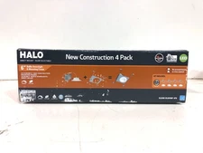 HALO RL 6 in. Color Selectable Canless Recessed LED Kit With Mount Frame 4-Pack
