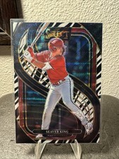 2025 Panini Select Seaver King Premier Zebra Prizms #122 Nationals