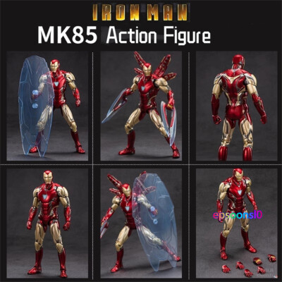 ZD Iron Man MK85 Action Figure Model Collectible Marvel 10th