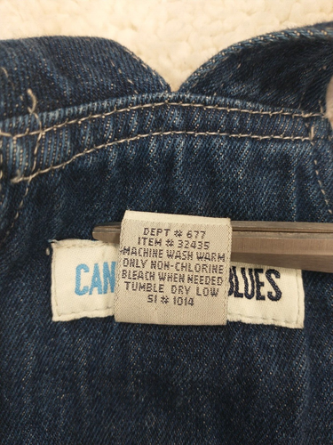 CANYON RIVER BLUES Skater Jeans Overalls Cargo Baggy Y2K Denim Size 16.5 - Picture 10 of 14