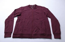 Ibex Women's Shak Lite Mid-Layer Merino Bomber Jacket MP7 Burgundy Medium NWT