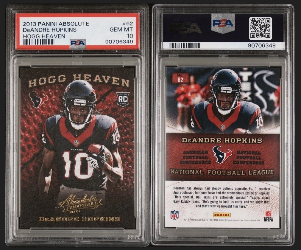 DeAndre Hopkins Panini Absolute Hogg Heaven #62 Base