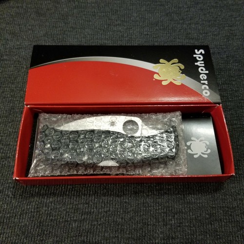 Spyderco RockJumper VG-10 Satin Plain Blade Black FRN Griffe C254PBK - Bild 5 von 5