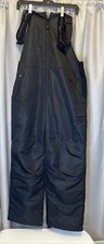 Polar Edge Mens Size Small Black Snowbib Exc Condition STKB08