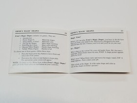 Sesame Street 123 Authentic Original NES Nintendo Manual Only *