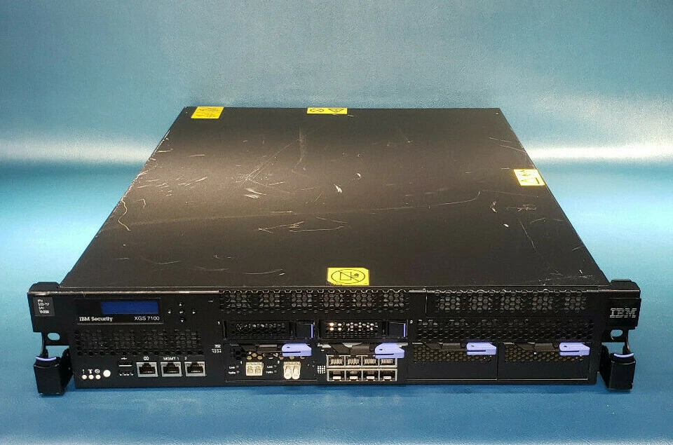 IBM Network Security XGS 7100 5122-71P 2x E5-2658v2 128GB RAM