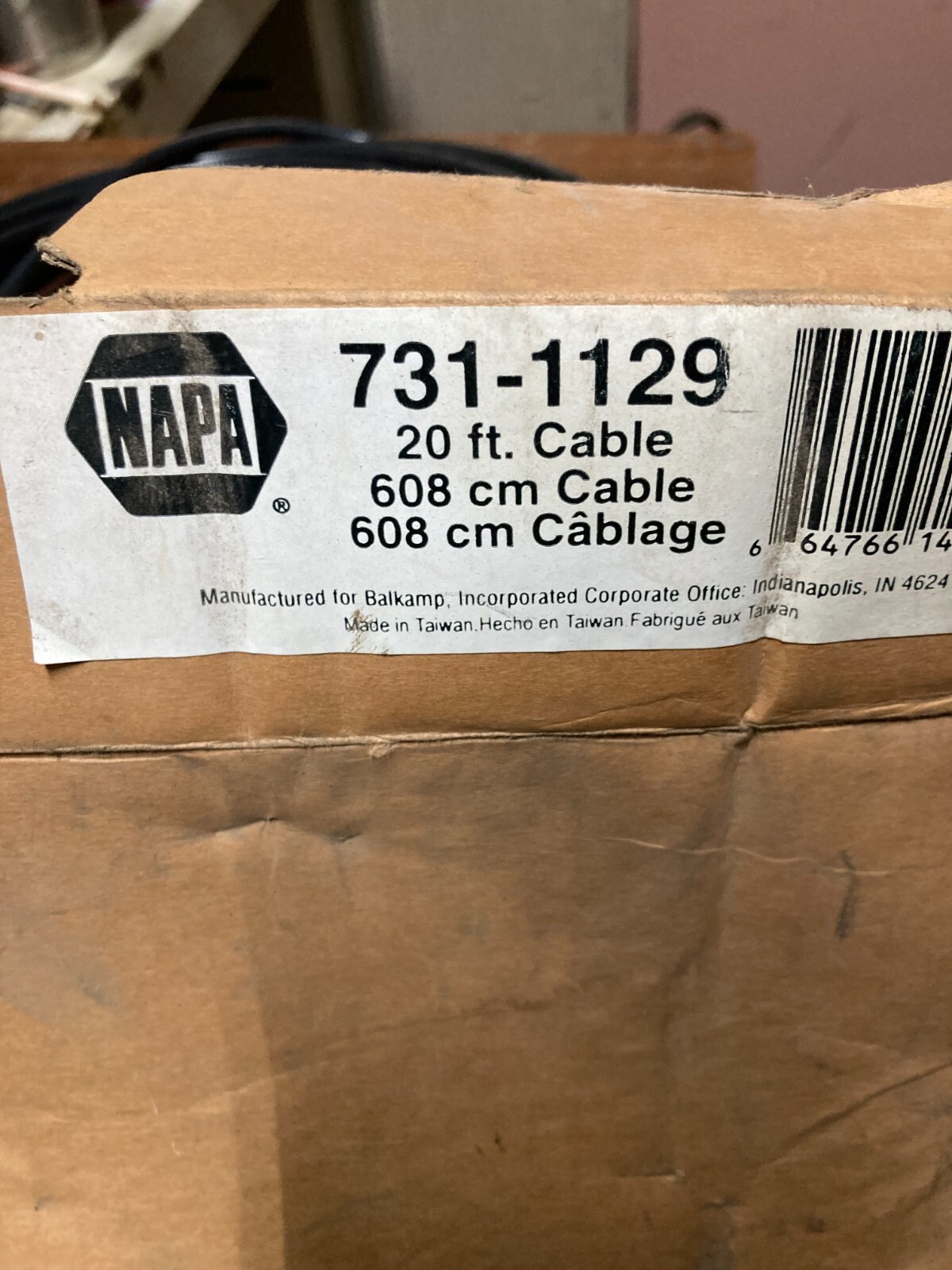 NAPA 7311129 Throttle/Control Throttle/ Lock Cable for sale online eBay
