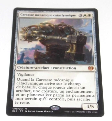 MTG Carcasse mécanique cataclysmique [Kaladesh FR] Magic *JRF - Photo 1/2