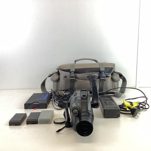 Panasonic NV-G1A Camcorder (Untested/Sold For Parts) W/ Charger & Batt (P1)S#533