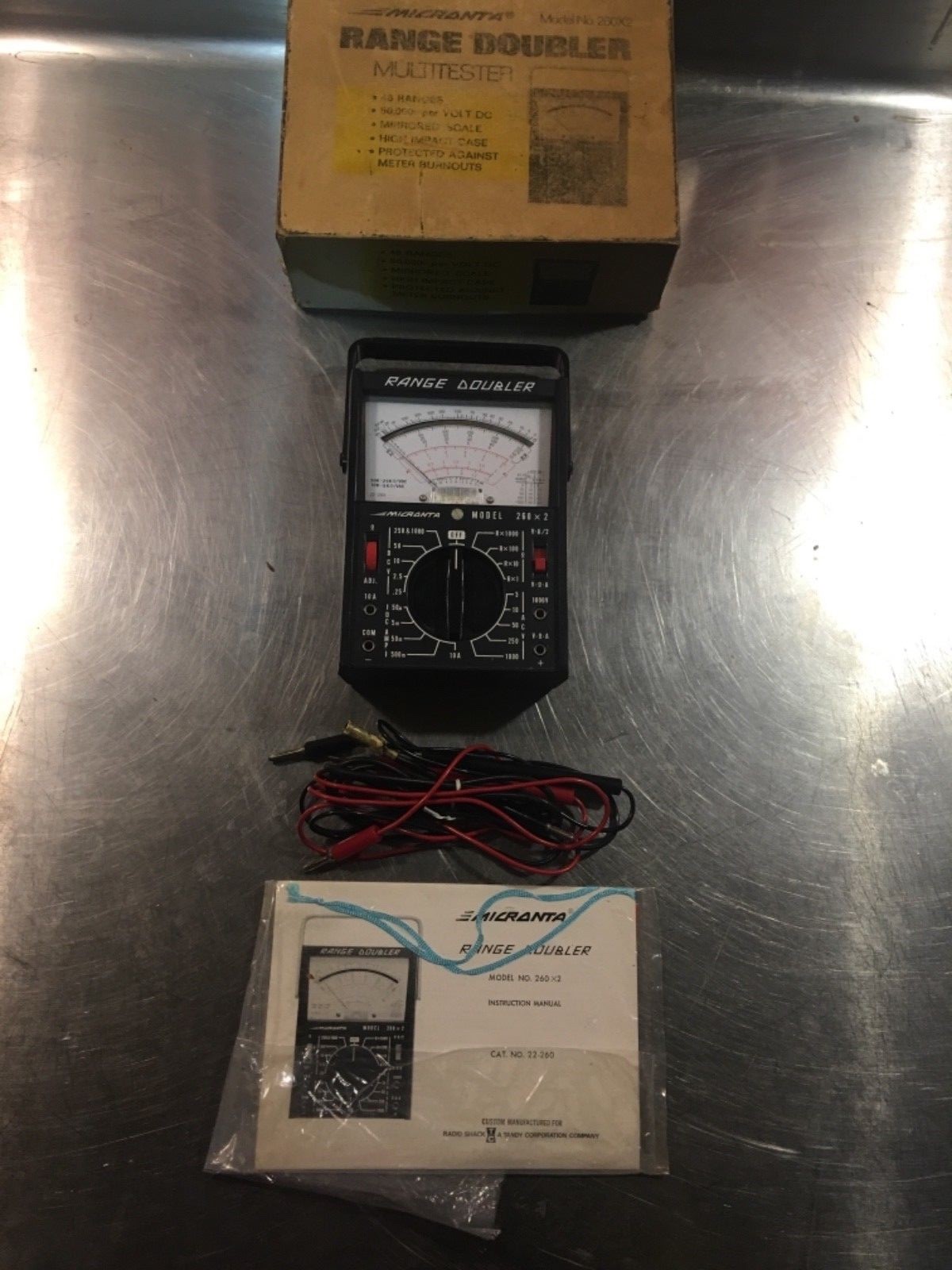 Norton Secured - powered by Verisign. Radio Shack Micronta 22-260 Voltage  Doubler Meter ...