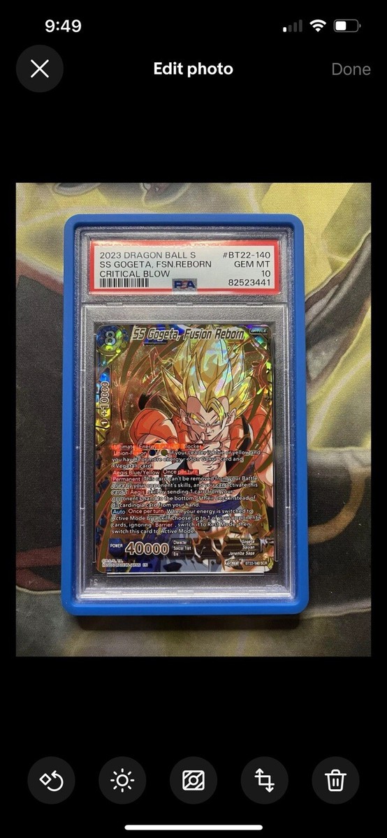 【PSA10】ドラゴンボール フュージョンワールド BT22-140 ゴジータ Dragon Ball Super TCG SS Gogeta, Fusion Reborn BT22-140 SCR