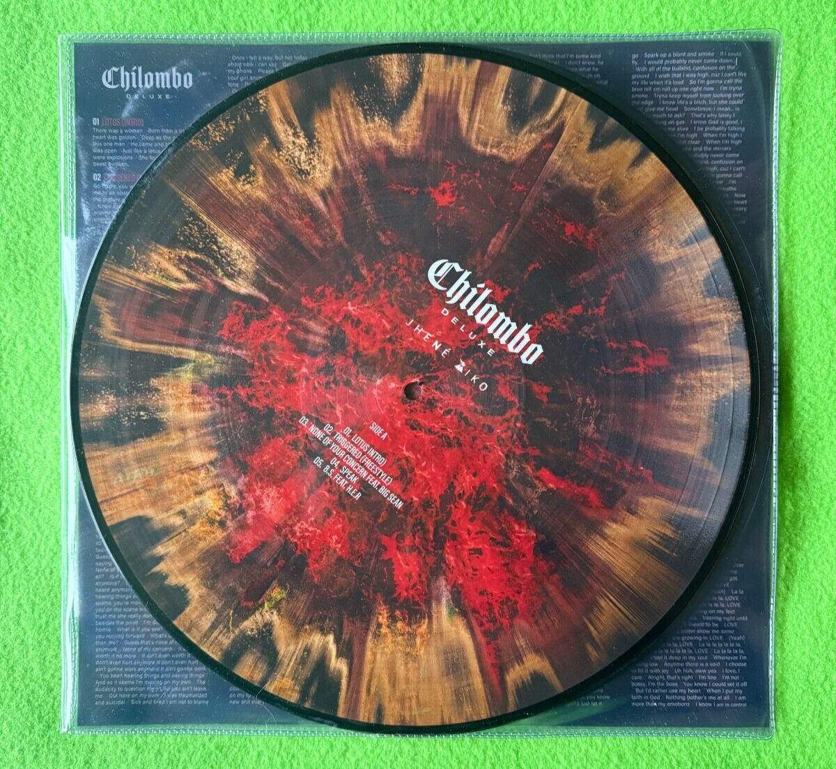 Jhené Aiko Jhene - Chilombo Deluxe 3LP Vinyl Picture Disc 12