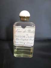 VINTAGE GLASS PERFUME BOTTLE TAYLOR OF LONDON EAU DE PORTUGAL