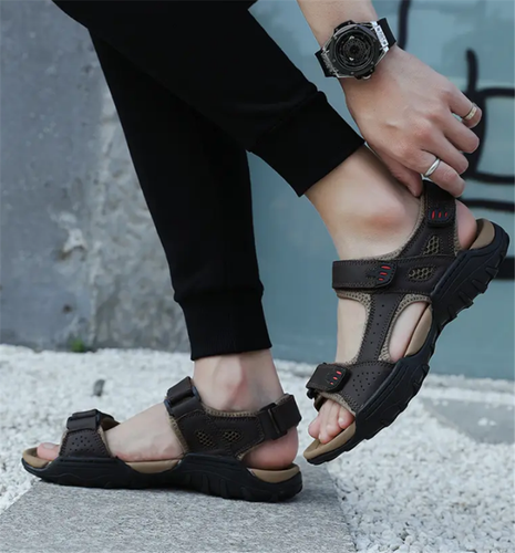 open toe walking sneakers