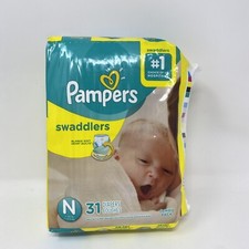Pampers Swaddlers - 31 Diapers - Newborn