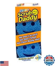Scrub Daddy Colors, Sponge Scrubber Multipack, Dish Sponges for Washing Up, T