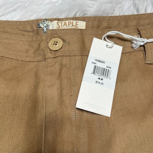 PANTALONI CARGO CACHI DA UOMO PIGEON DI BASE TAGLIA 42 - Foto 3 di 6