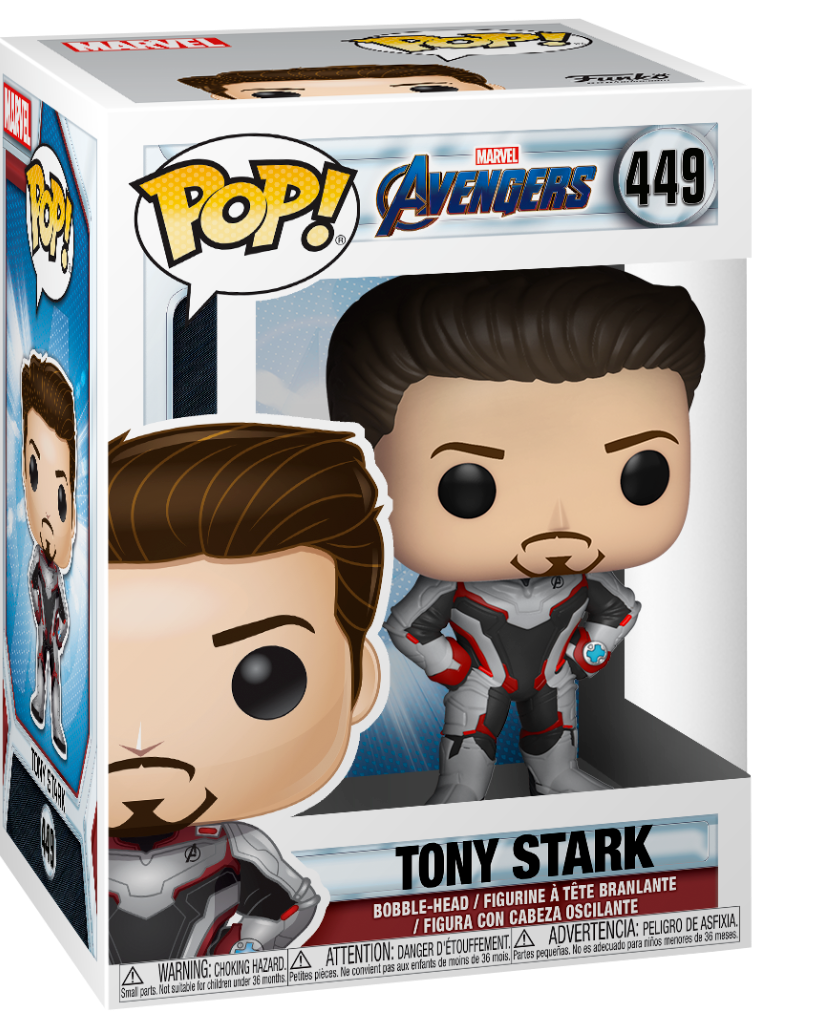 Funko Pop! Marvel Avengers TONY STARK Vinyl Figure #449 | eBay